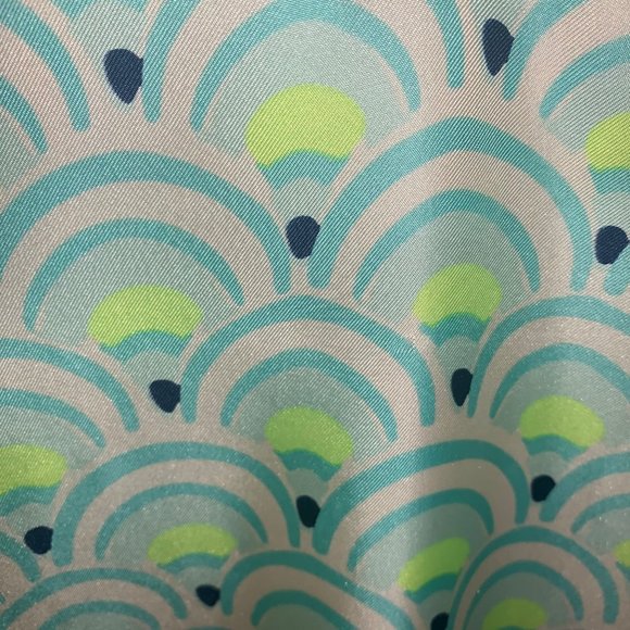 Julie Brown Colorful Silk Slip Dress Size Small - Picture 3 of 7